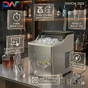 *Digiwave Ice Maker -15kg at 360,000*
Dm for Big Quantity
