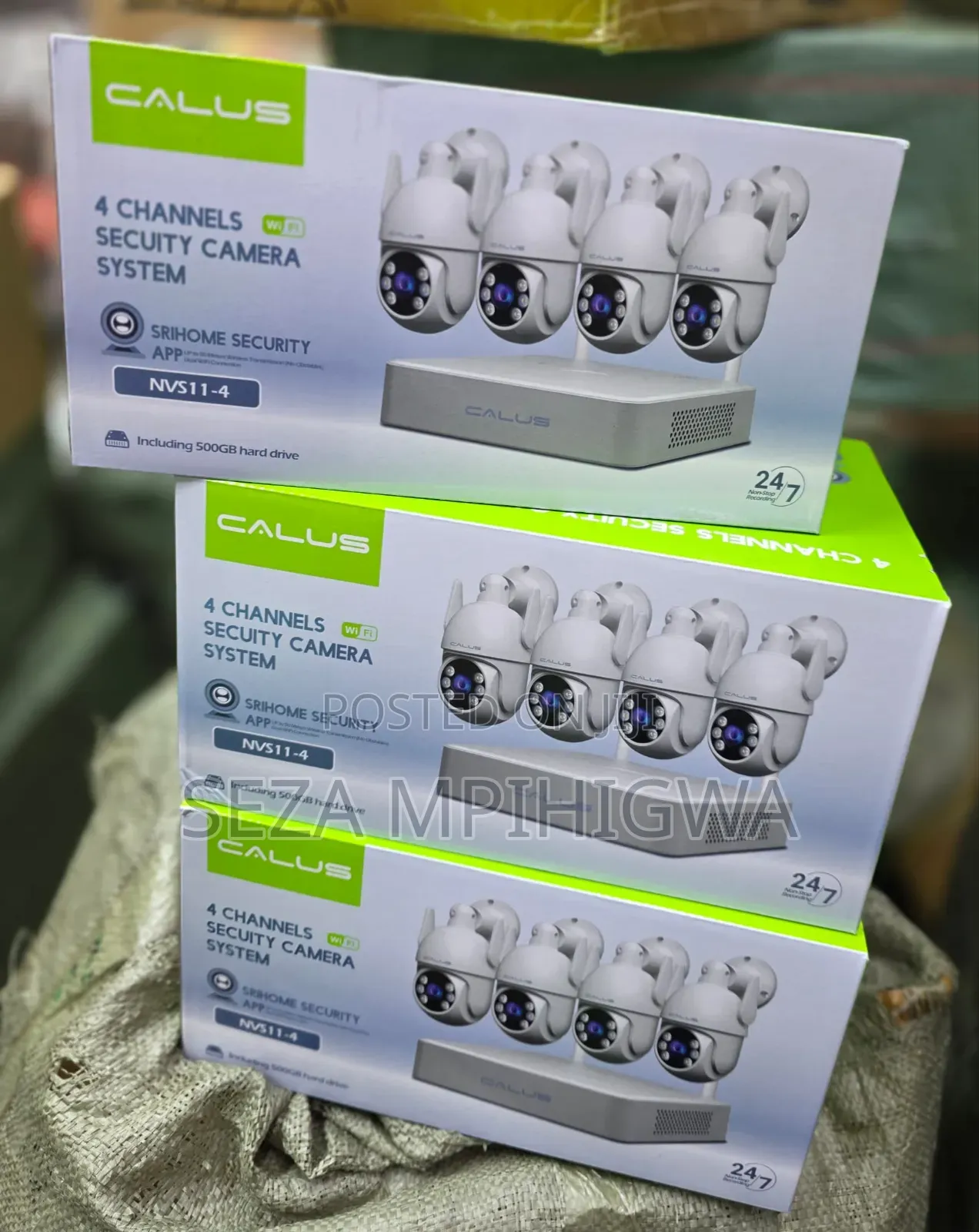 *Calus CCTV Camera Original*  Model *Nvs11 - 4*  Wifi Camera