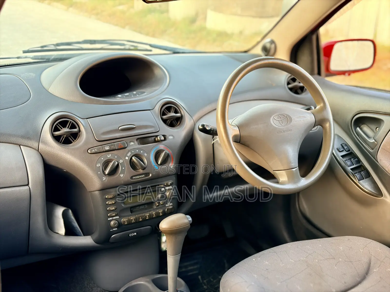Toyota Vitz 1.0 FWD 5dr 2002 Red