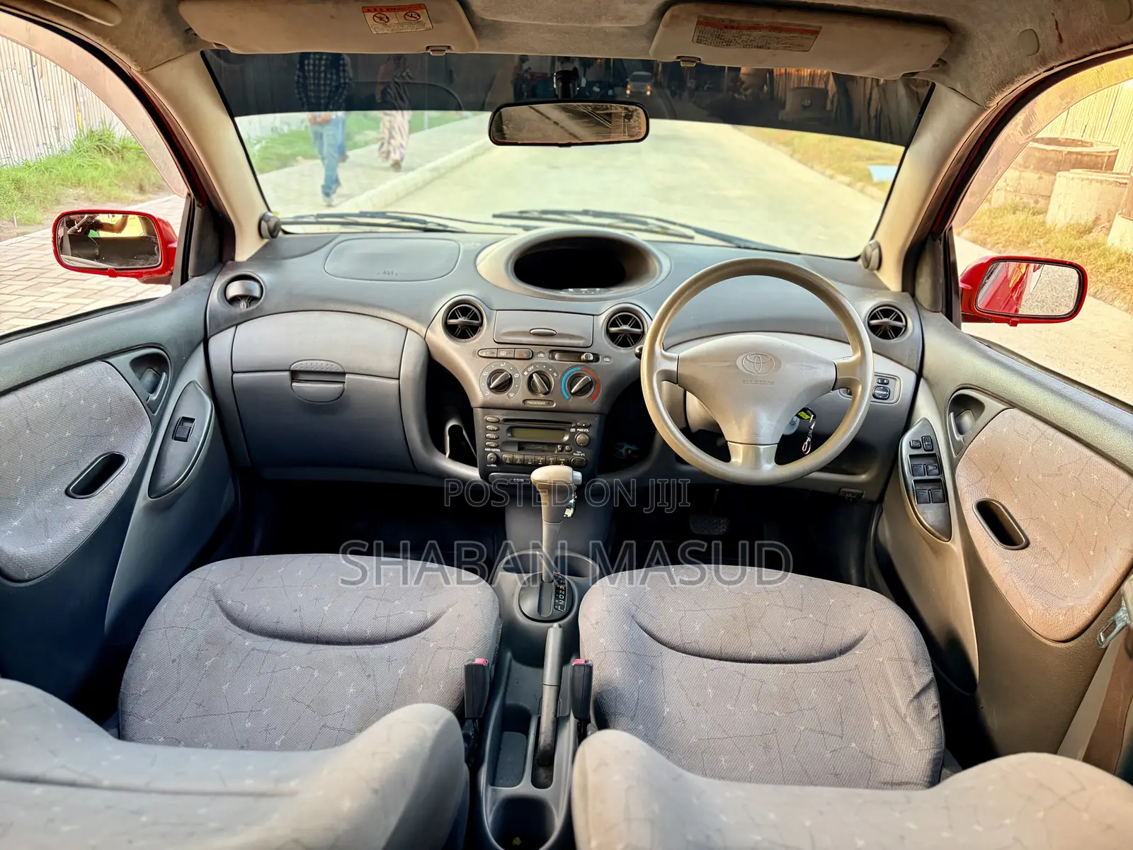 Toyota Vitz 1.0 FWD 5dr 2002 Red
