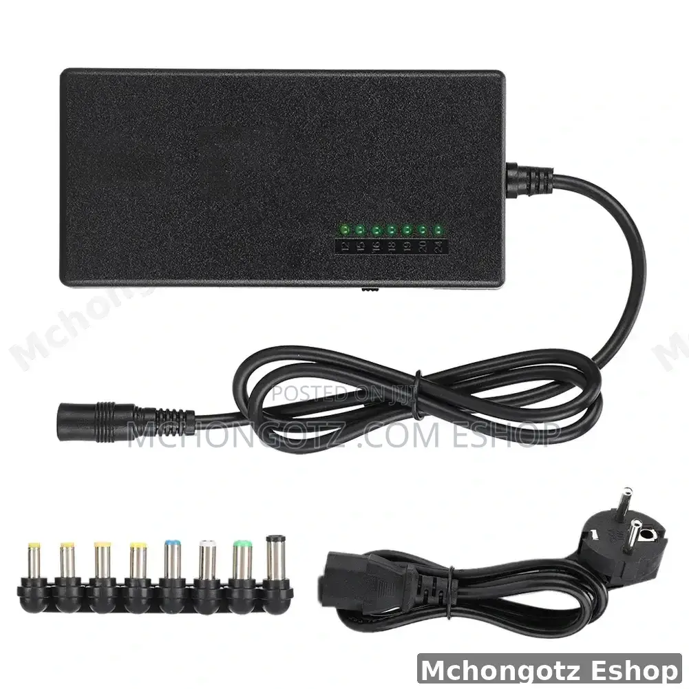 Universal 96w 8-Pin Laptop Power Adapter (12v–24v, Eu Plug)