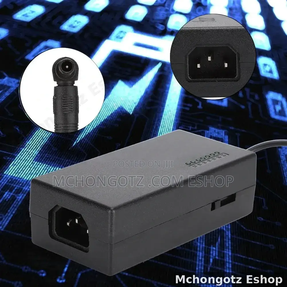 Universal 96w 8-Pin Laptop Power Adapter (12v–24v, Eu Plug)