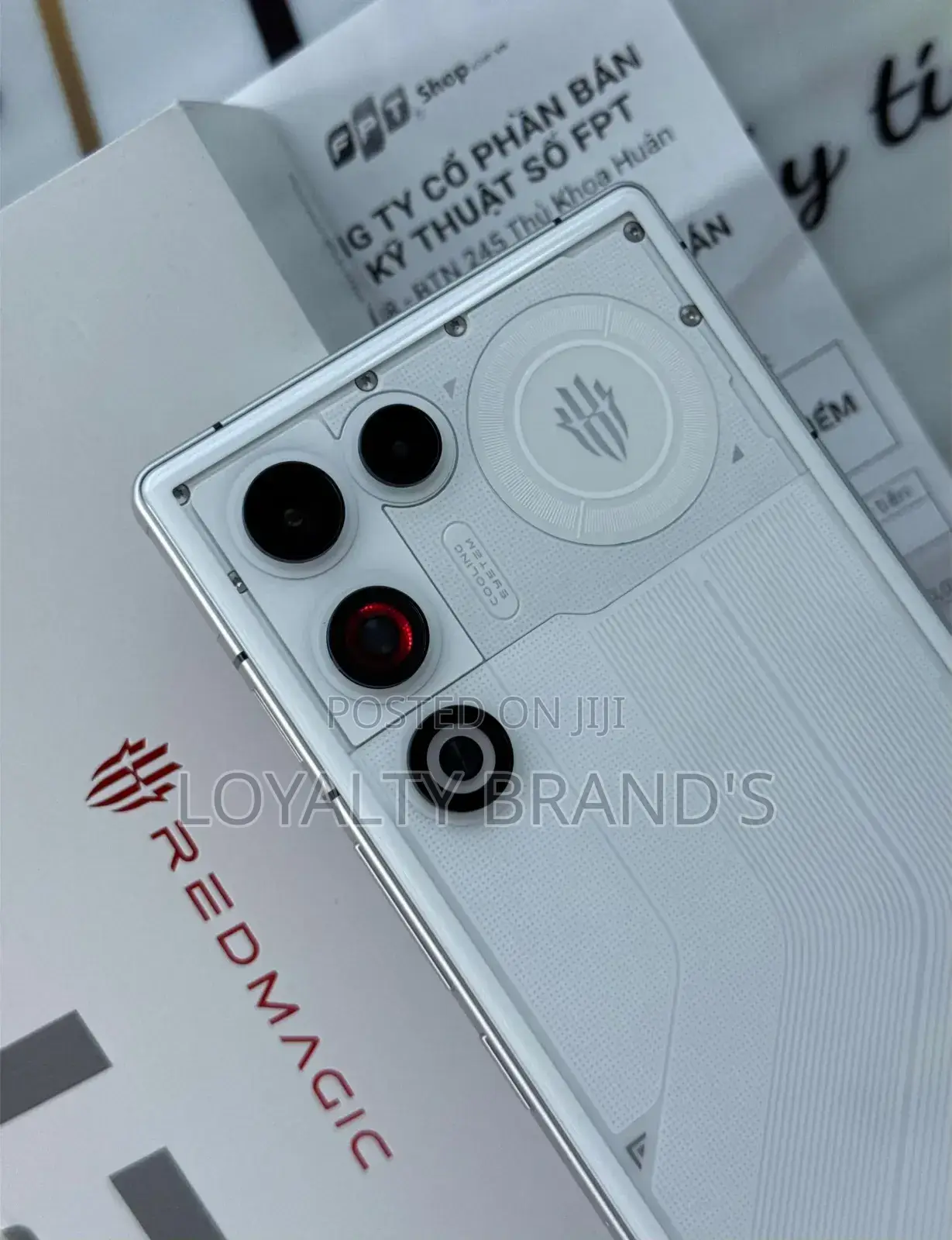 New ZTE nubia RedMagic 11 Air 512 GB White