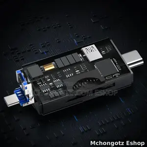 6 in 1 Otg Card Reader Usb C | Type C Usb 3.0 Micro