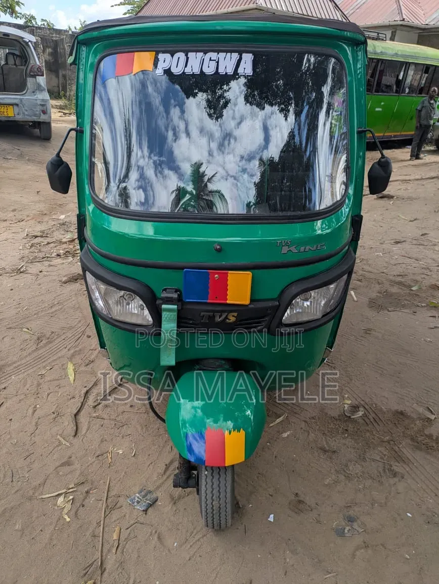 TVS King Deluxe Plus iTouch Start 2025 Green
