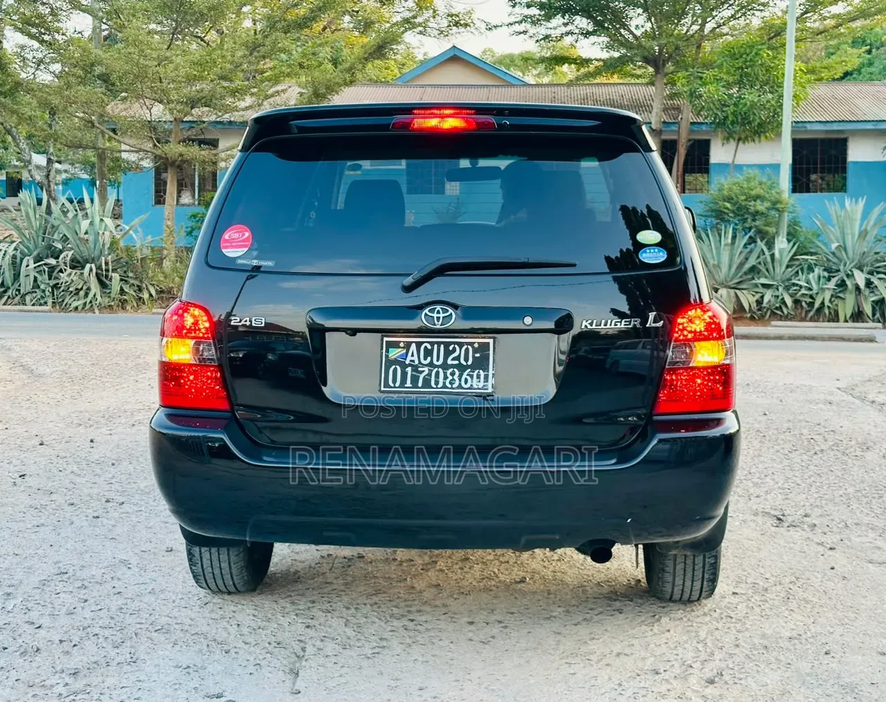 Toyota Kluger 2005 Black