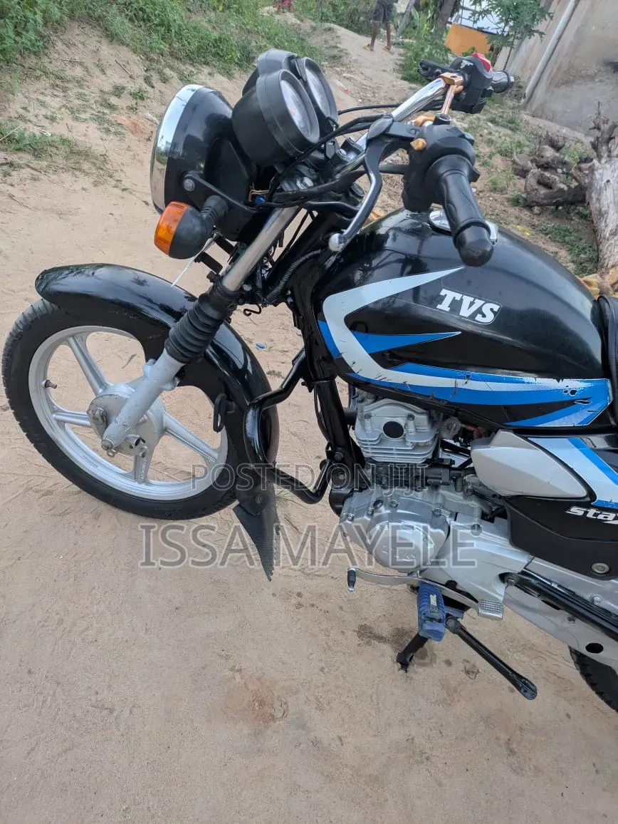 TVS HLX 125 2024 Black