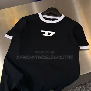 Diesel and Supreme Tshirts Contrast Logo and Neckline