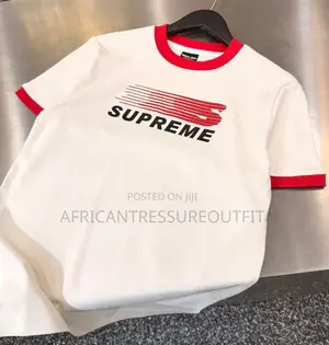 Diesel and Supreme Tshirts Contrast Logo and Neckline