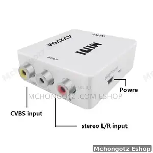 Av To Vga Video Converter Adapter (1080p)