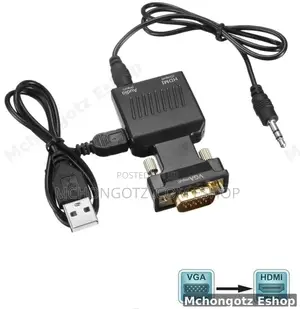 Vga To Hdmi Adapter With Audio Output (1080p)