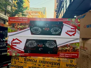 Merit 2 Plate Gas Cooker