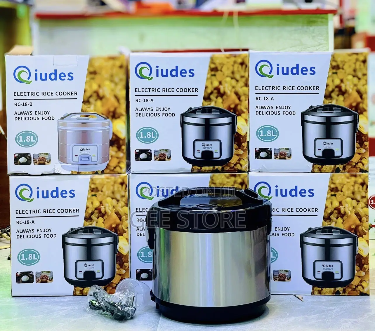 Quides Ricecooker 1.8litres