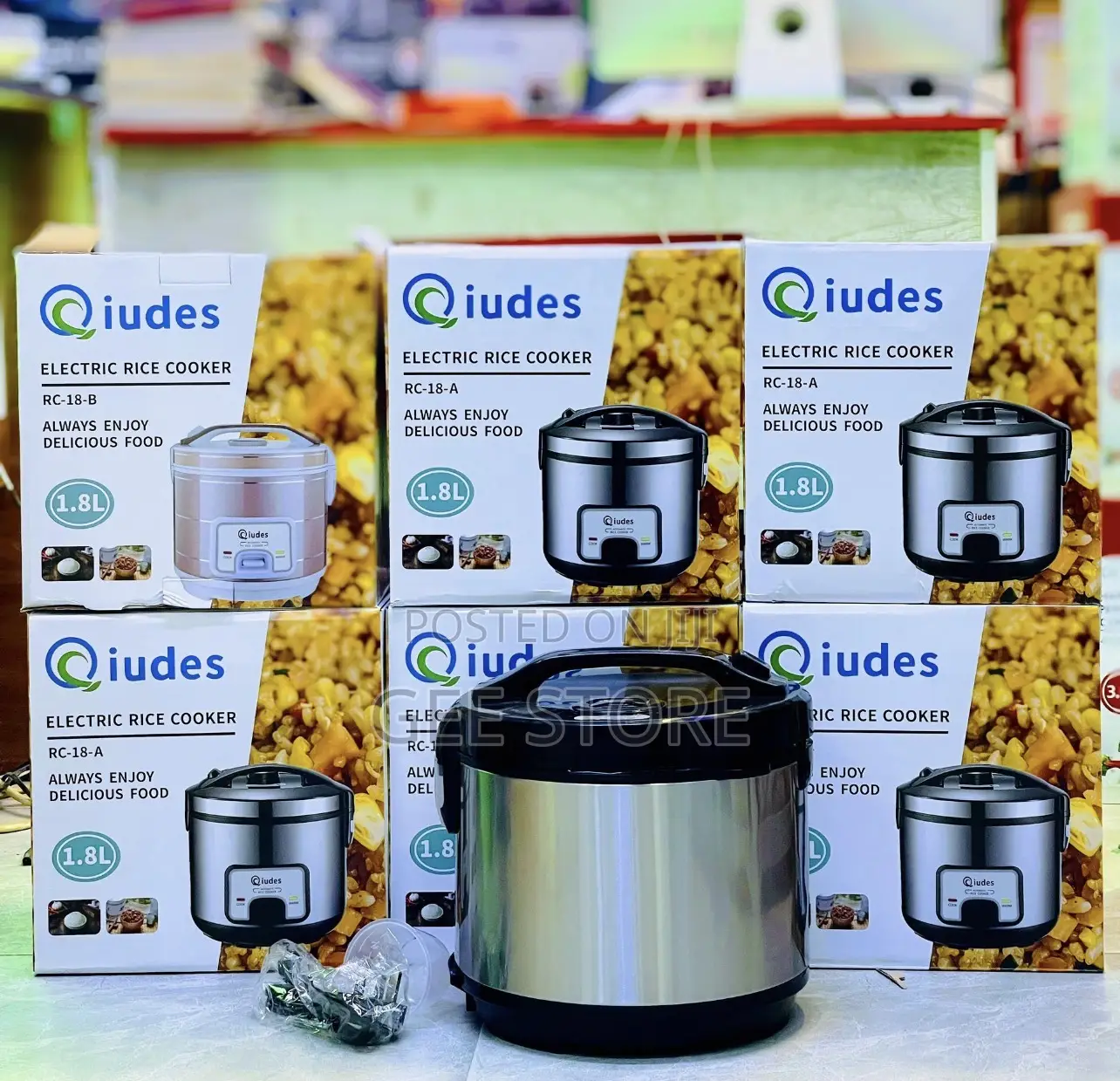 Quides Ricecooker 1.8litres