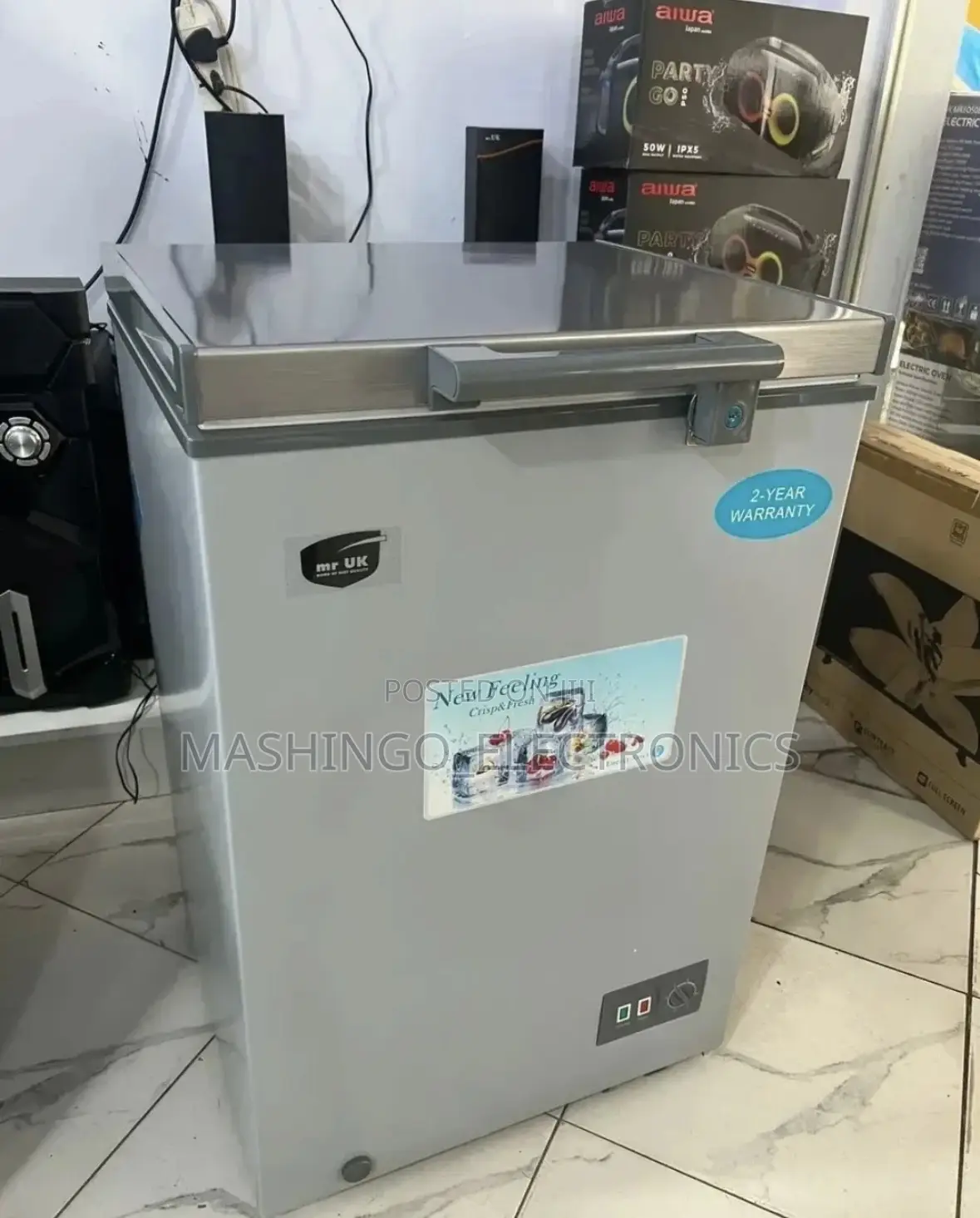 Mr Uk Chest Freezer 100 Lita