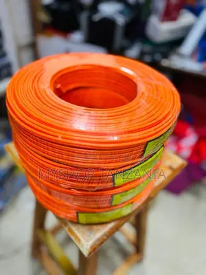 Orange Flexible Electrical Cable,