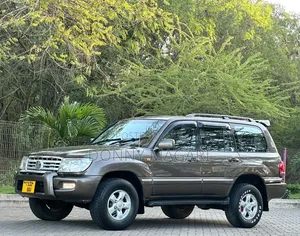 Toyota Land Cruiser 2001 Gray