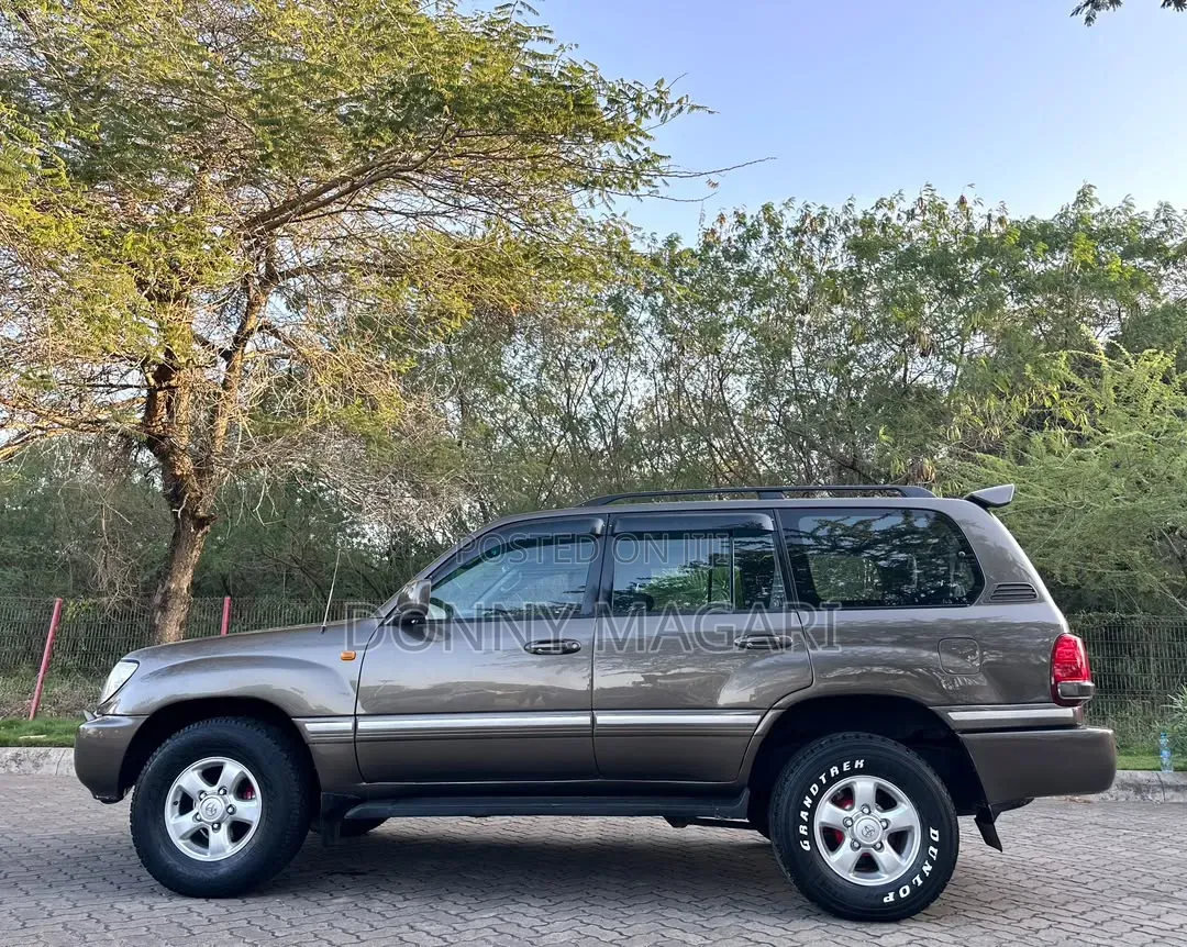 Toyota Land Cruiser 2001 Gray
