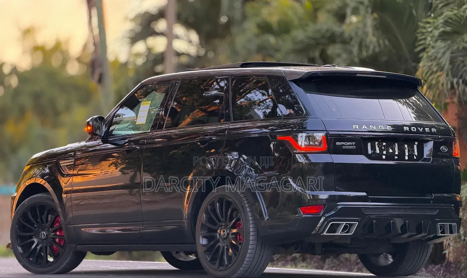Land Rover Range Rover Sport 2016 Black