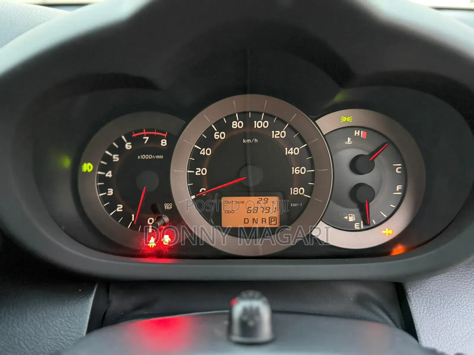 Toyota Vanguard 2009 Black
