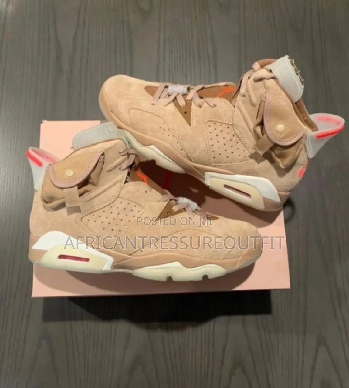 Jordan 6 Retro Collaborated With Travis Scott Military Inspired Design