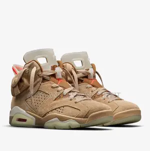 Jordan 6 Retro Collaborated With Travis Scott Military Inspired Design