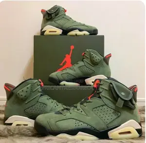 Jordan 6 Retro Collaborated With Travis Scott Military Inspired Design