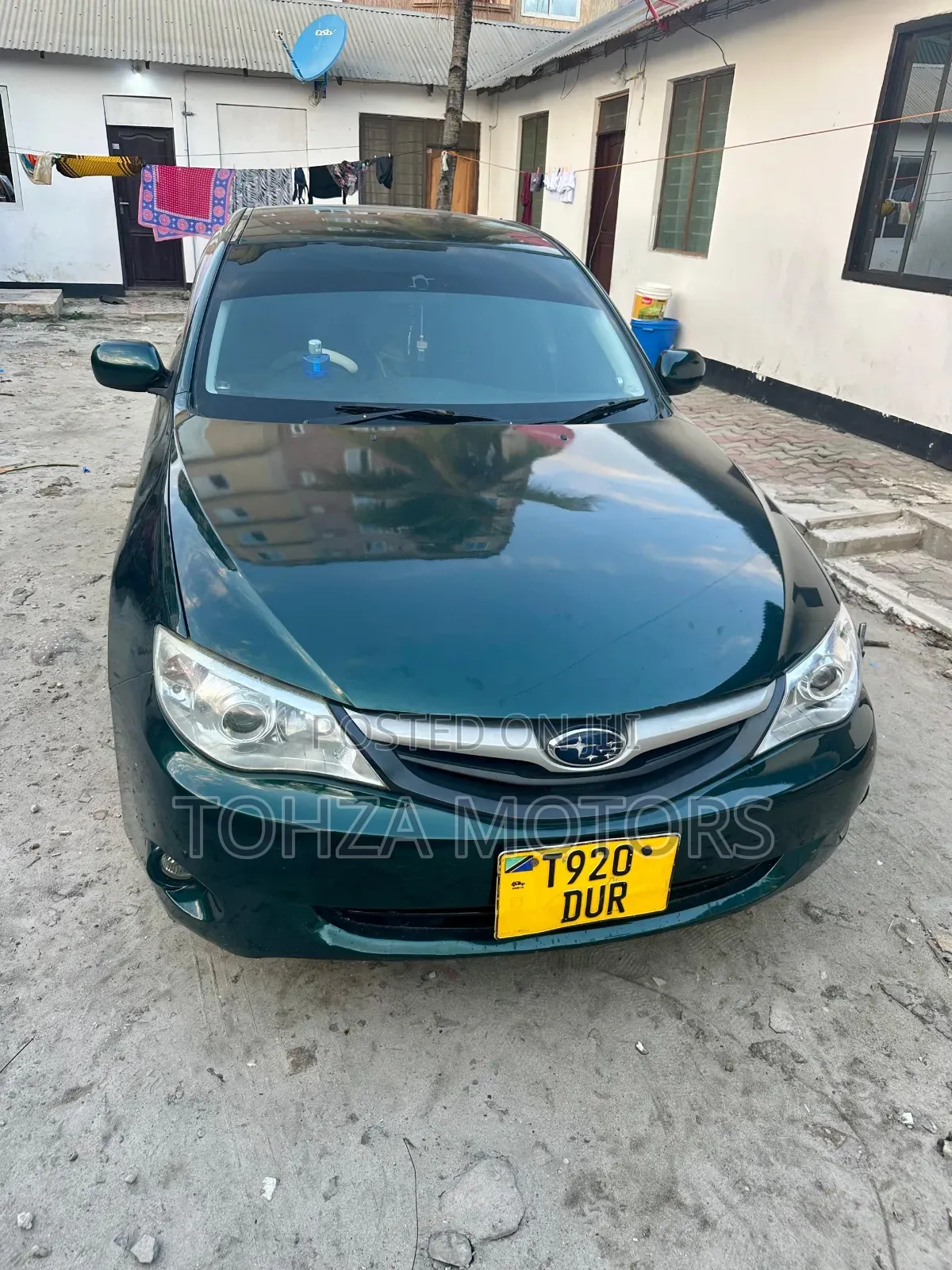 Subaru Impreza 2009 Green