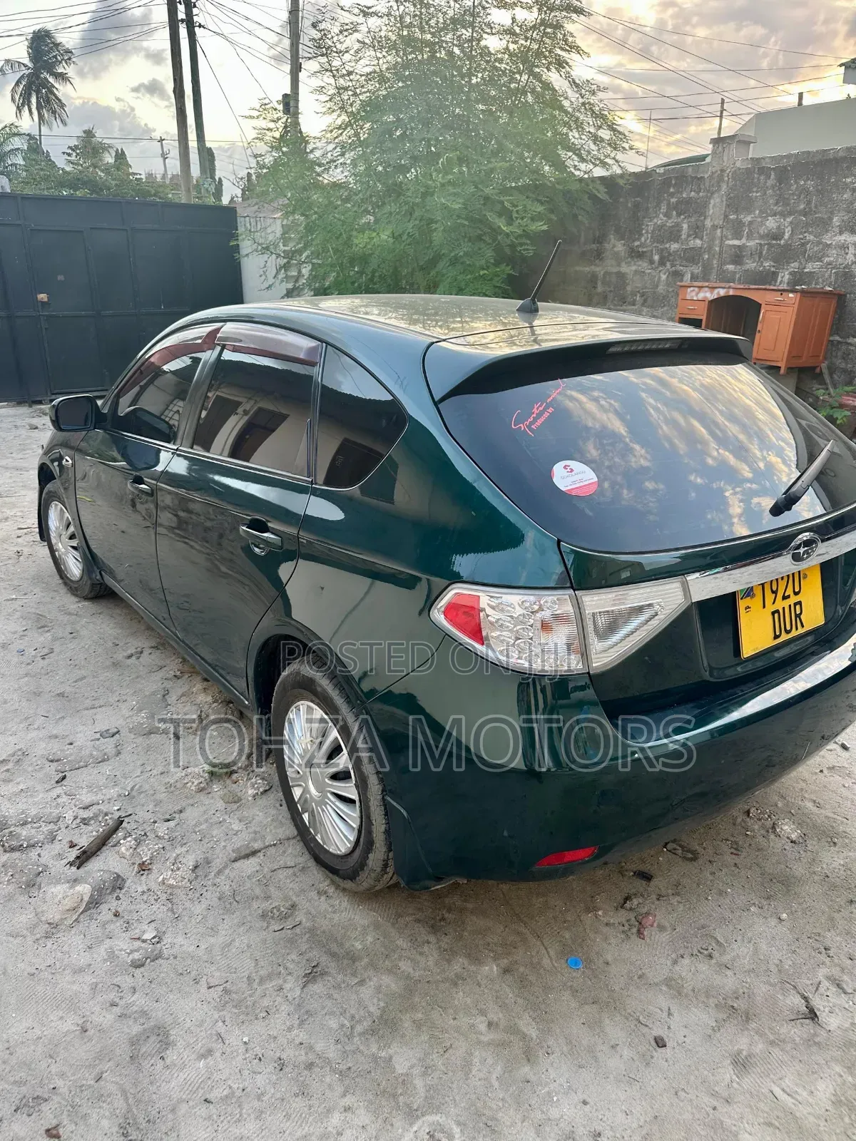 Subaru Impreza 2009 Green