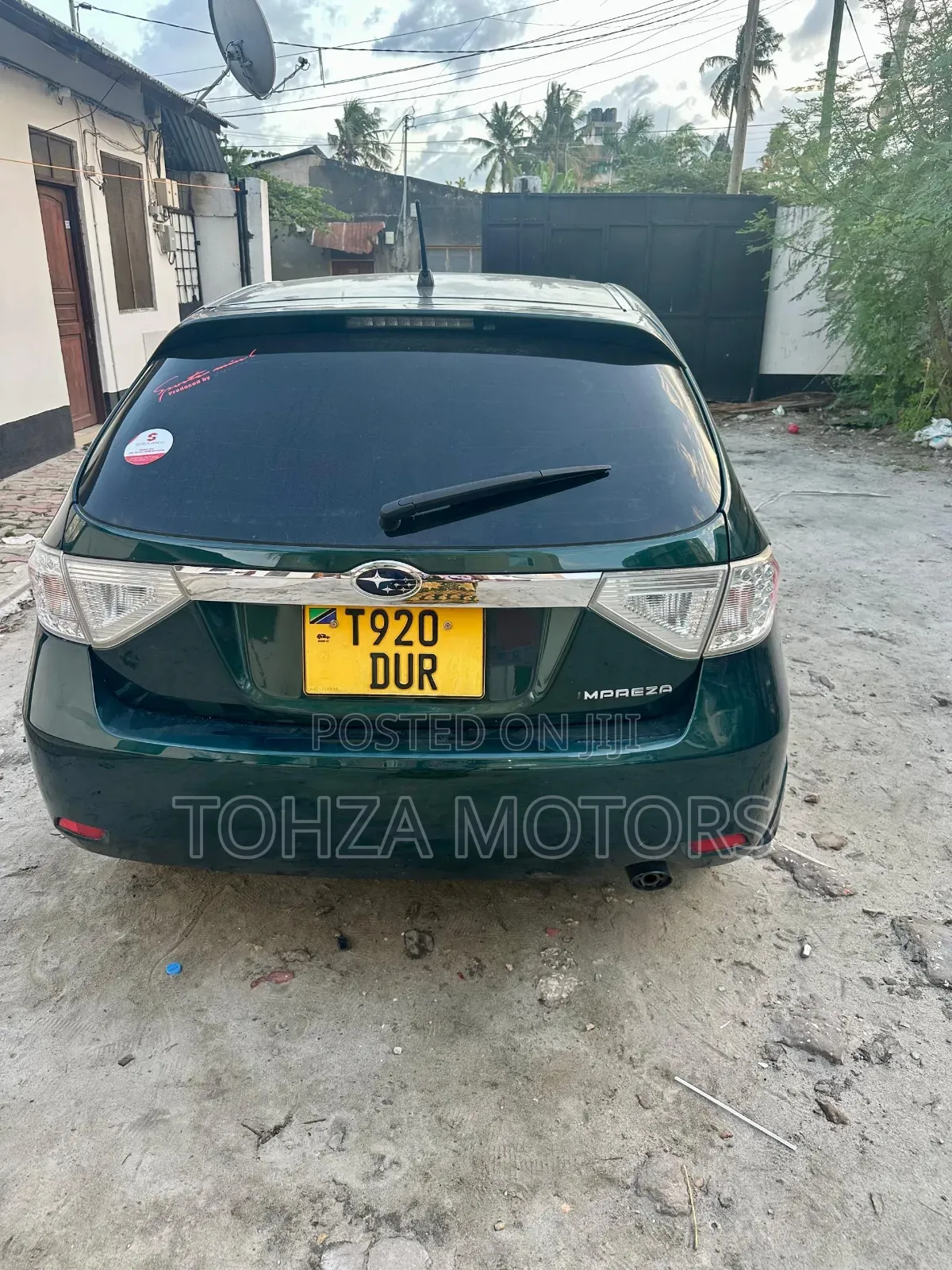Subaru Impreza 2009 Green
