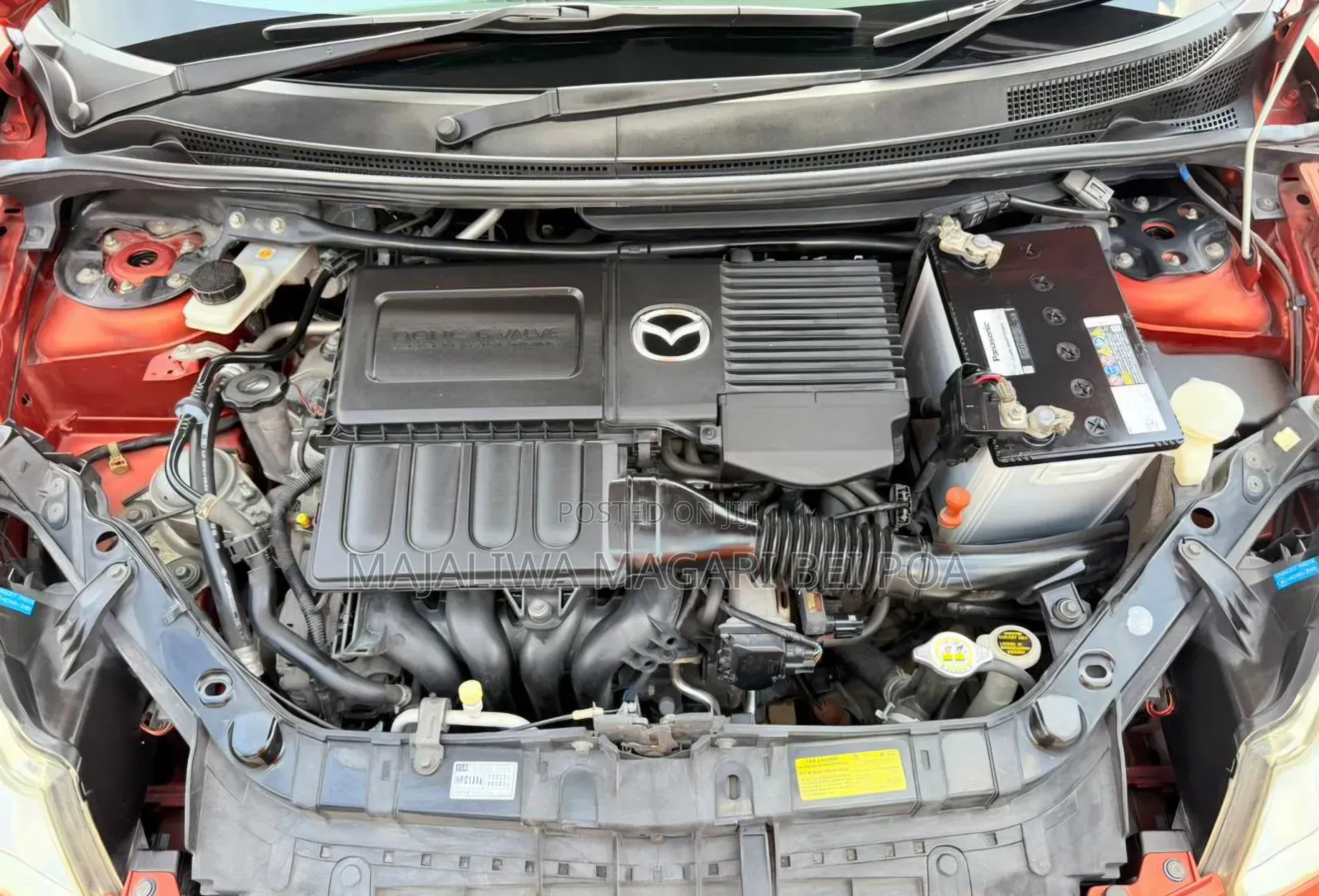 Mazda Verisa 2009 Red