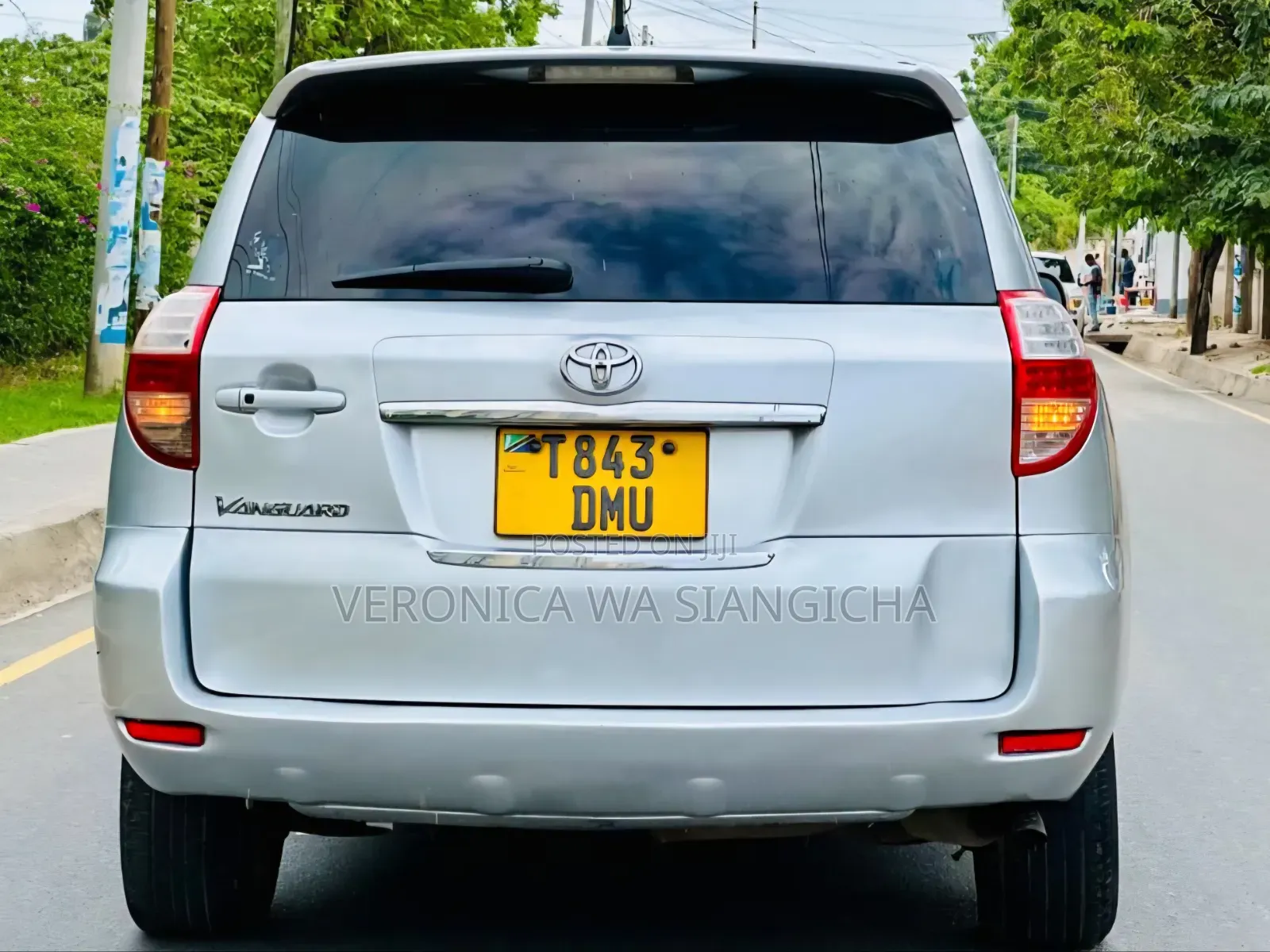 Toyota Vanguard 2009 Silver