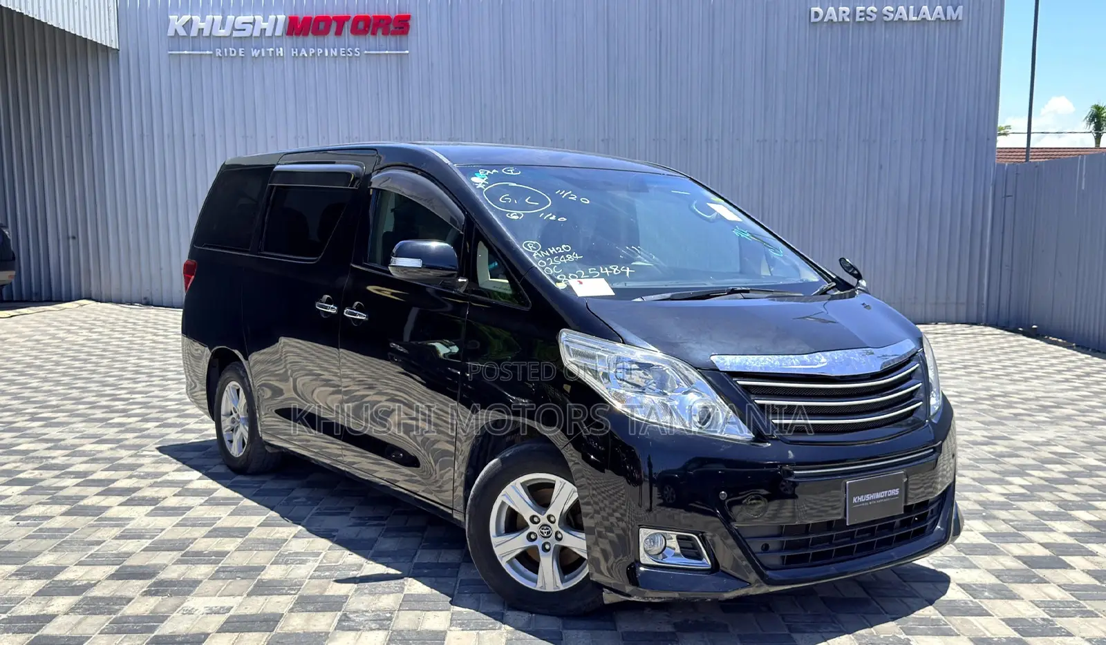 Toyota Alphard 2008 Black
