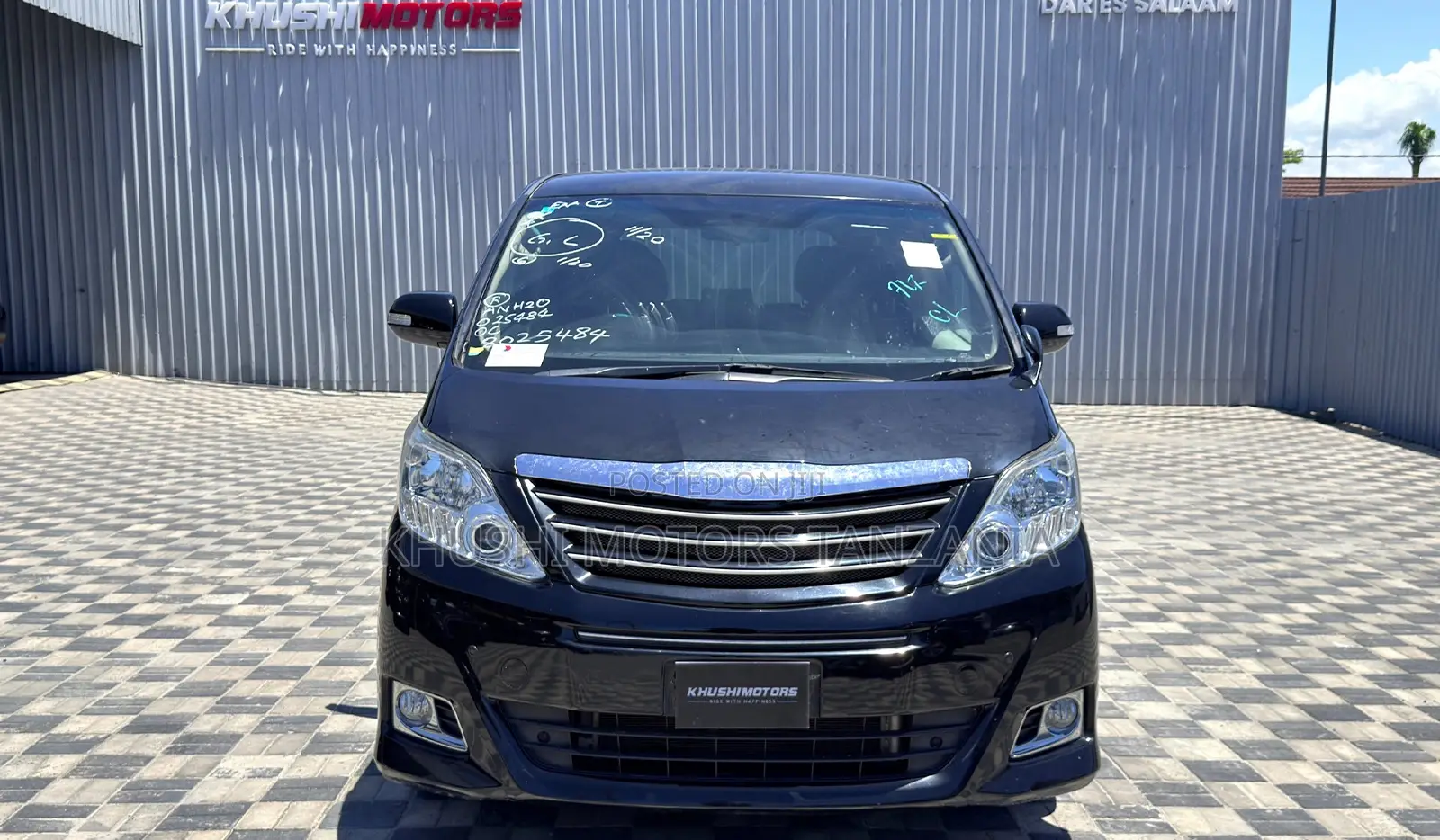Toyota Alphard 2008 Black