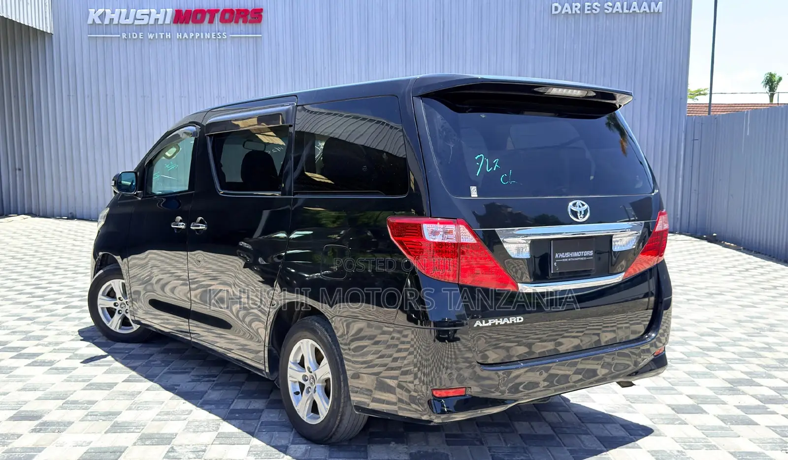Toyota Alphard 2008 Black