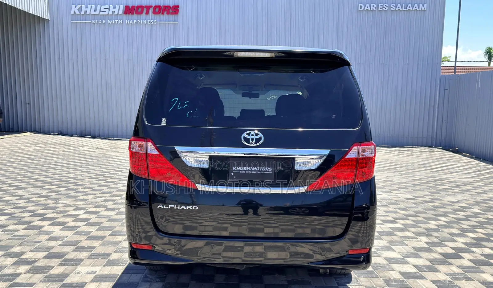 Toyota Alphard 2008 Black
