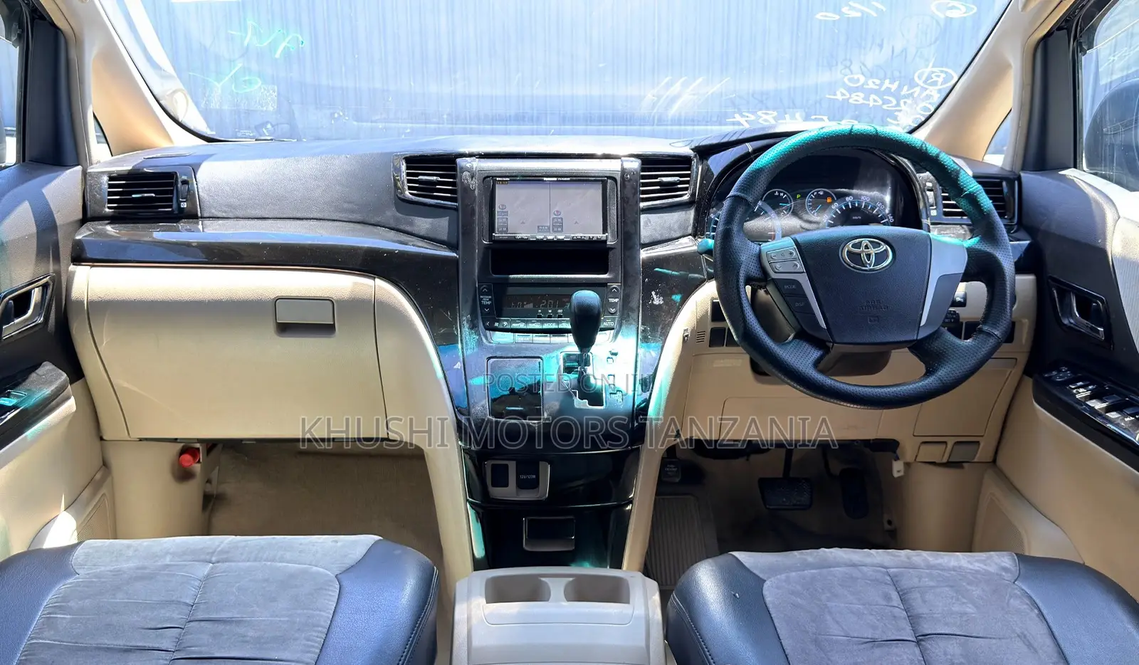 Toyota Alphard 2008 Black