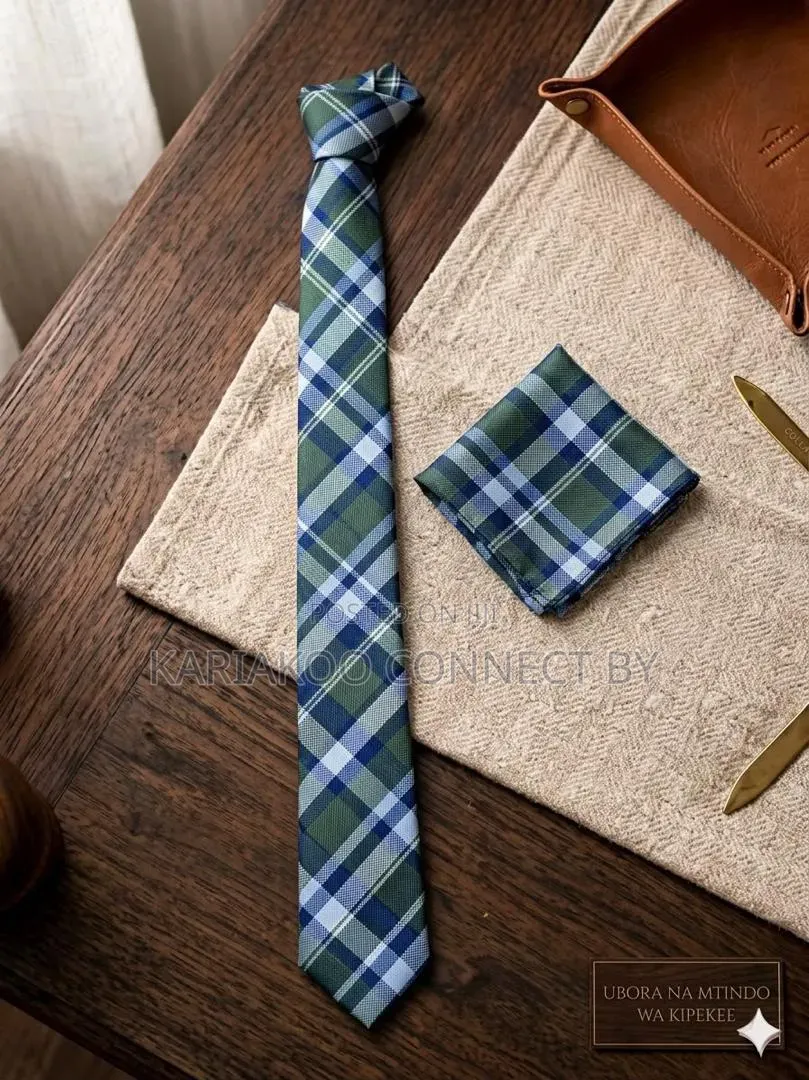 Luxury Tie Matching Pocket Square Sets For The Ultimate Sharp Look."