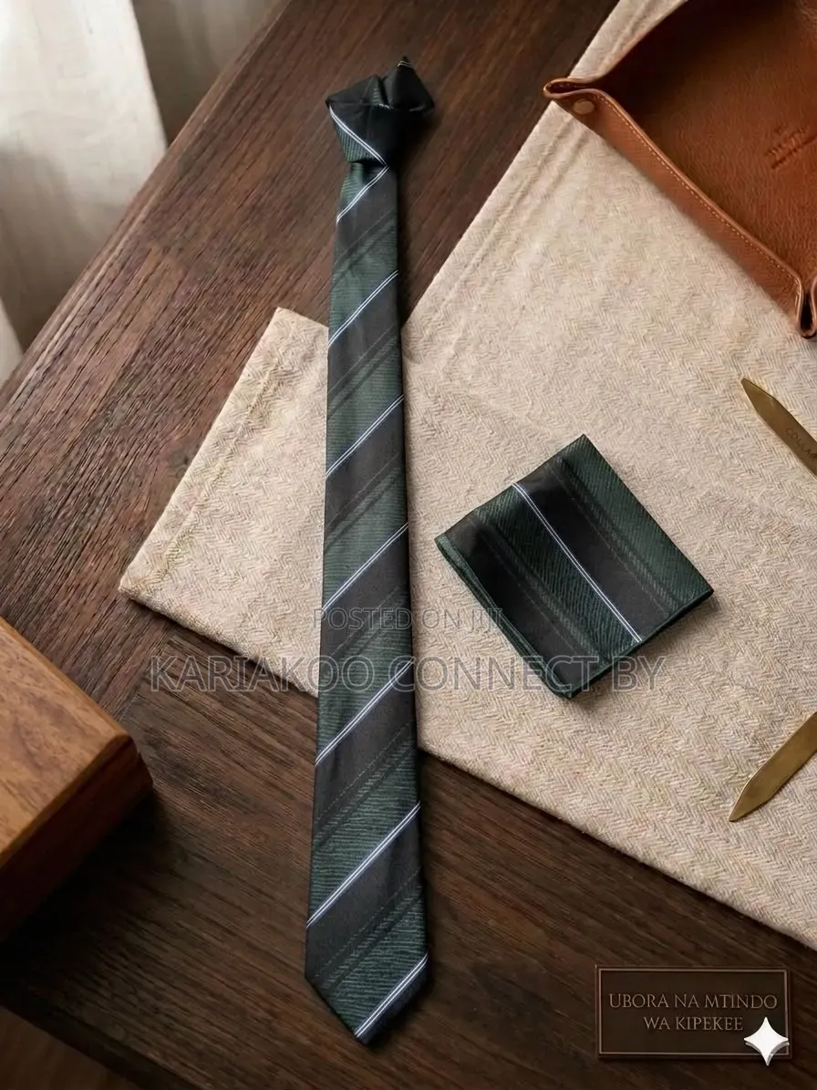 Luxury Tie Matching Pocket Square Sets For The Ultimate Sharp Look."