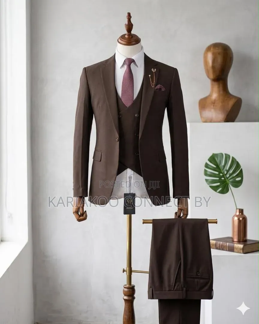 Premium 3-Piece Slim-Fit Suits for the Modern Corporate
