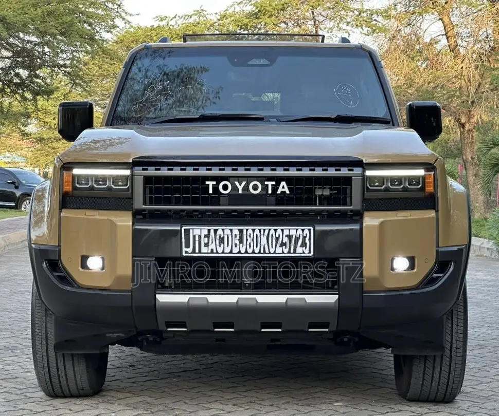 New Toyota Land Cruiser Prado 2025 Burgundy