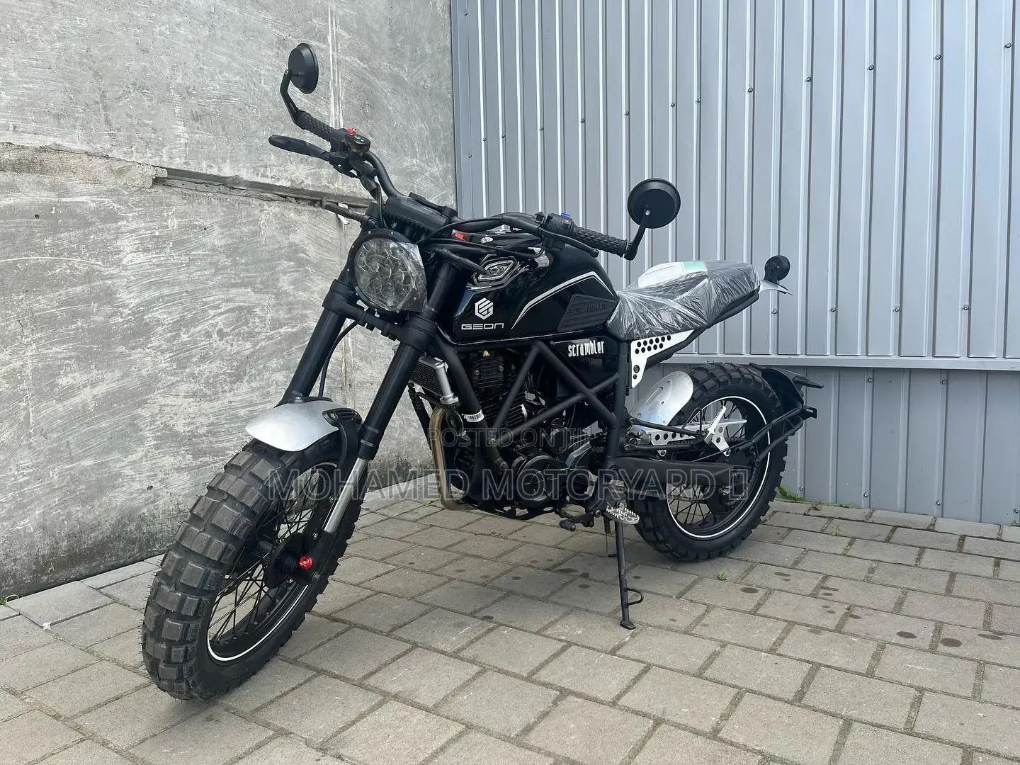 New Motorcycle 2025 Black
