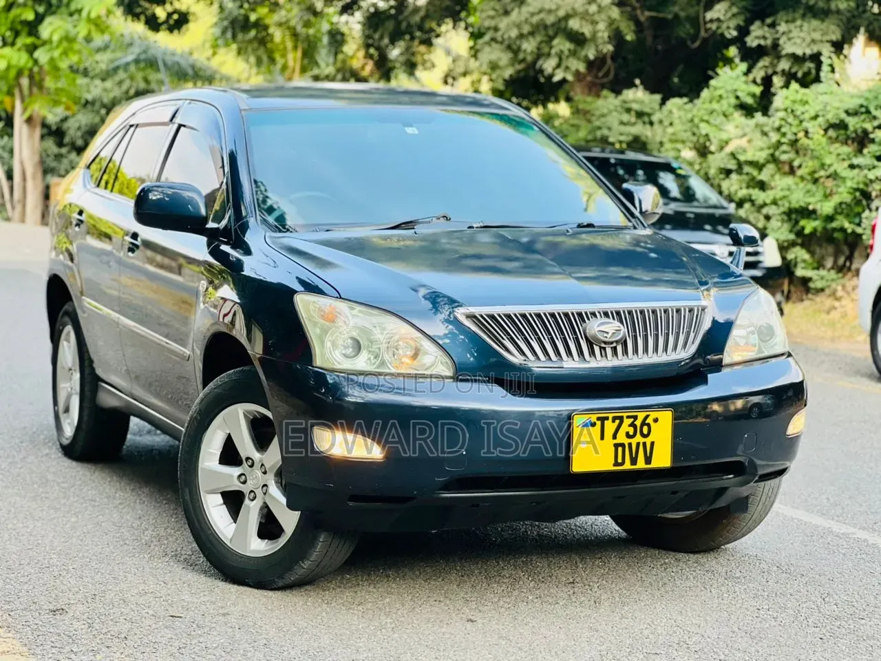 Toyota Harrier 2008 Blue