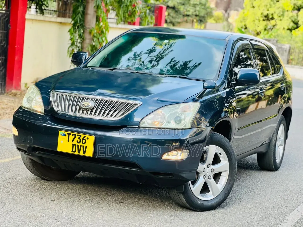 Toyota Harrier 2008 Blue