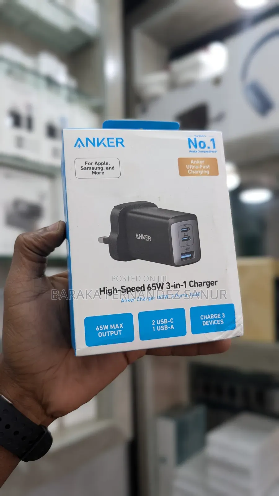 Anker 65w Gan Fast Charger
