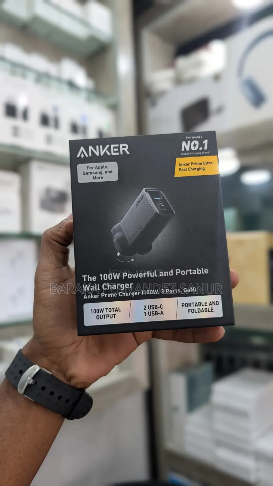 Anker Prime 100w Gan Charger