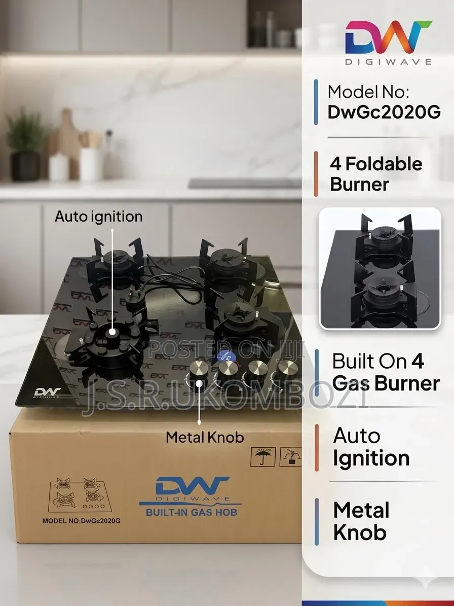 *Digiwave 4gas Foldable Burner
