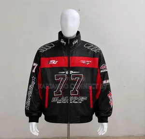 Premium Red Bull Racing Leather Jacket
