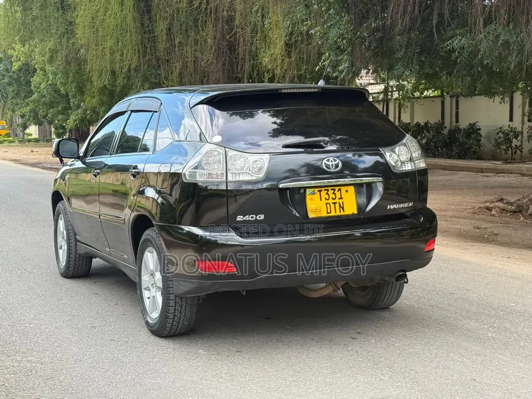 Toyota Harrier 2007 Black