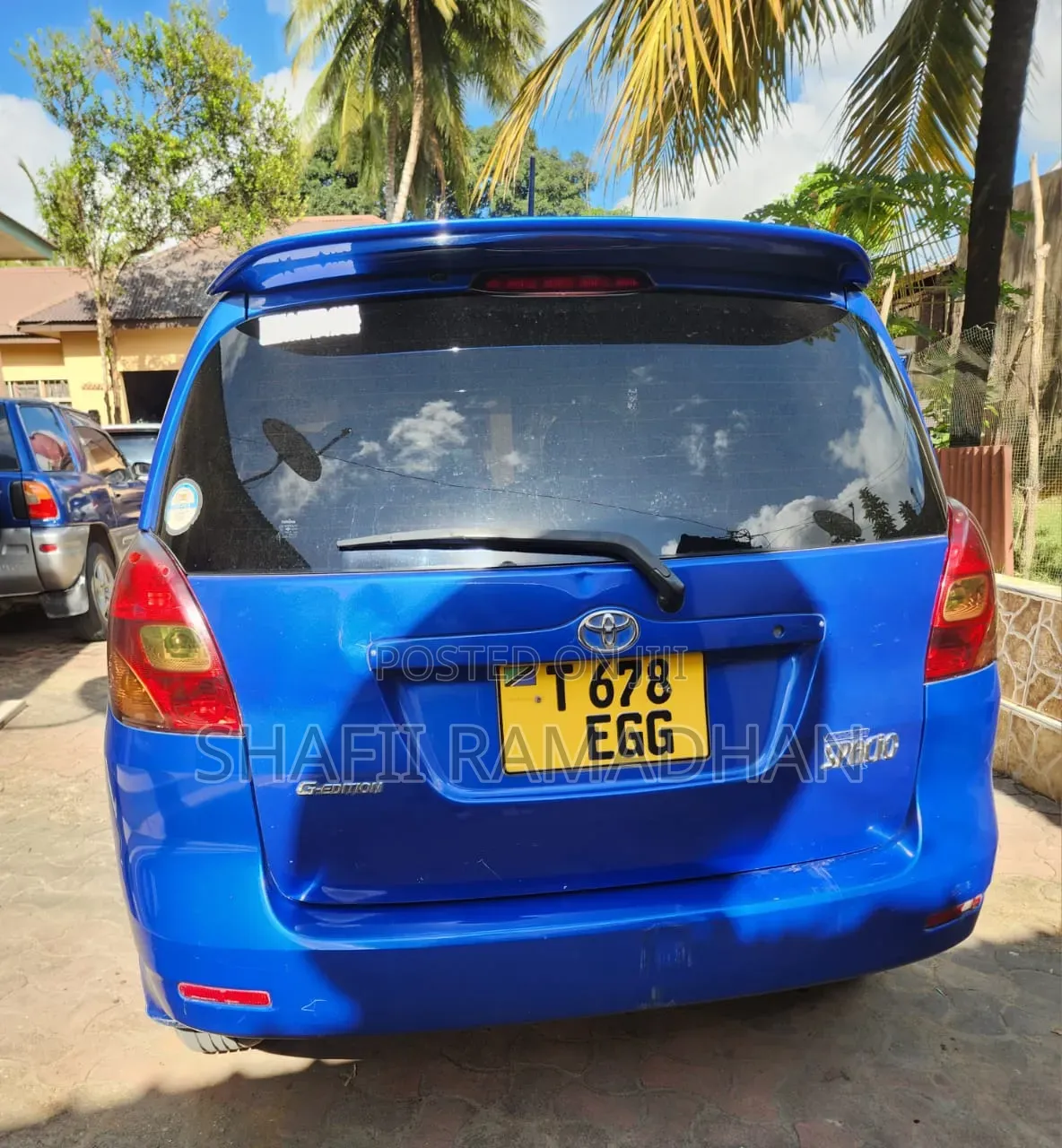 Toyota Corolla Spacio 2009 Blue